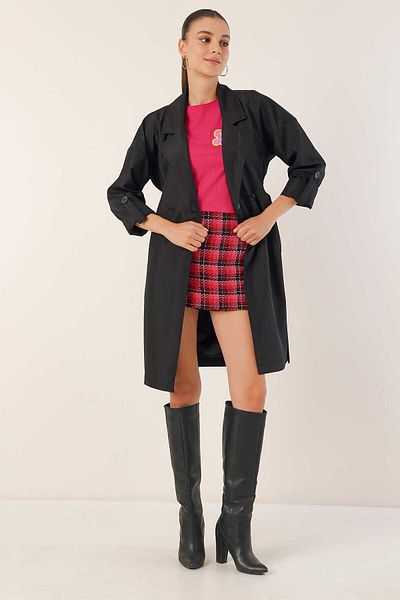 İKLİM LİFE Trench with Folded Sleeves