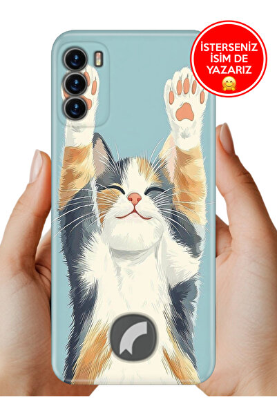 Reeder S19 Max Pro S Kılıf Desenli Baskılı Kamera Korumalı Silikon Eller Yukarı