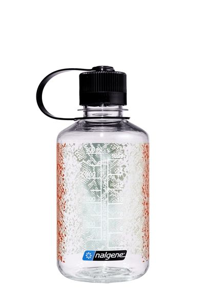 NALGENE 16oz Nm Clear Rainbow Snake Water Bottle