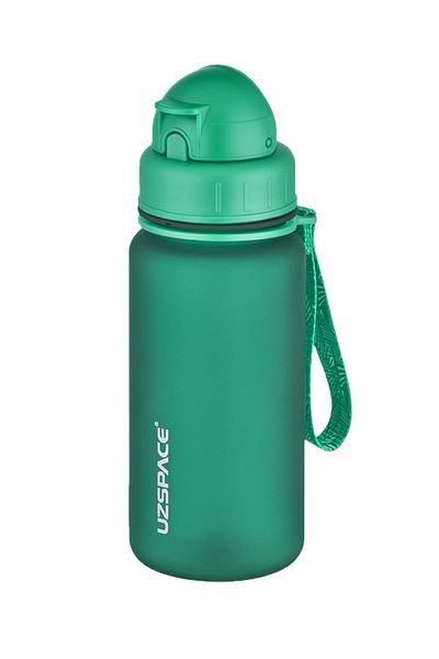 Uzspace 2-Piece Tritan Flask Set with Straw 400 Ml Fiftyfifty