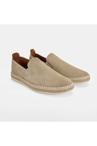 Desa Ανδρικά Suede Casual παπούτσια Deniro Beige
