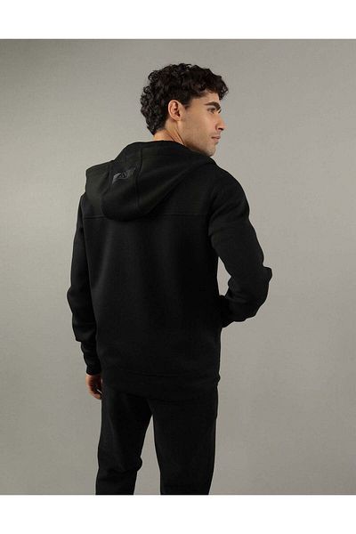 AMERICAN EAGLE Ae 24/7 Good Vibes Full-zip Hoodie