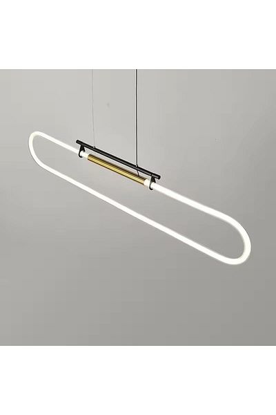 A F N LIGHTING Nordic LED Chandeliers - Modern Oval Pendant Lighting for Dining Room Kitchen Island and Restaurant