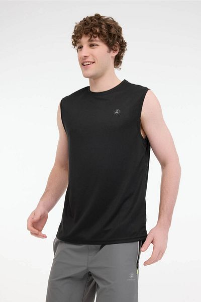 lumberjack Mb Ct105 Pes Ttop 5Fx Black Men's Sleeveless T-Shirt 101939408