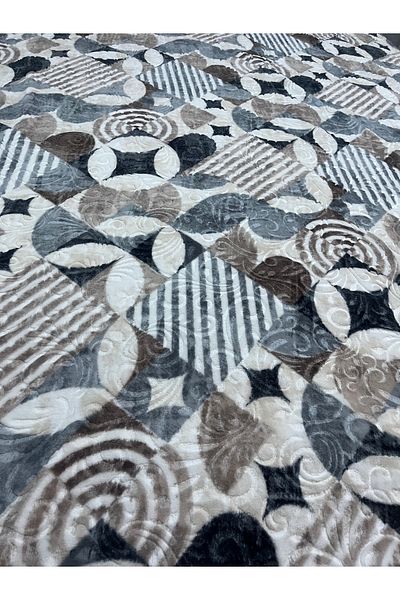 AMASYALI HOME 6 M2 Non-Tire Embossed Carpet Cover in Measurements 200*300