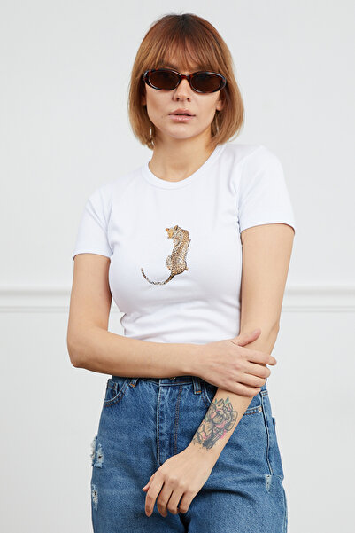 DPARİS Σώμα με στάμπα λεοπάρ