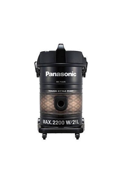 PANASONIC Drum Vacuum Cleaner 21L 2200W MC-YL635 - Black Brown