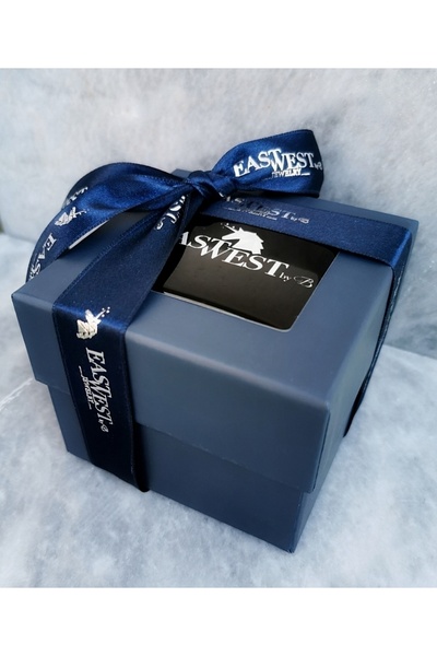 EAST&WEST 925 Ayar Gümüş Nefertiti Kraliçe Kolye