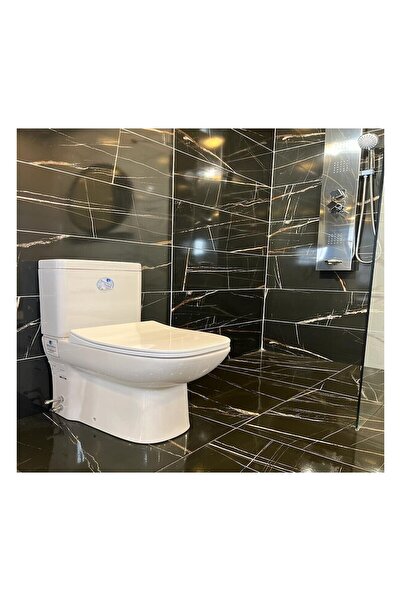 Seramiksan Petite A101101H Kanalsız Duvara Sıfır Klozet + Yavaş Kapak