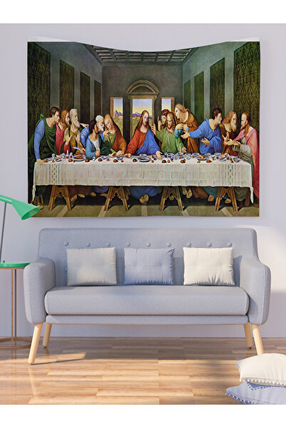 OZG DESİGN SON AKŞAM YEMEĞİ DUVAR ÖRTÜSÜ VE DUVAR HALISI