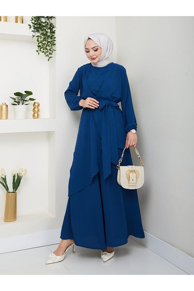Moda Krash طقم تونيك Aerobin Trend Pantalon مكون من قطعتين