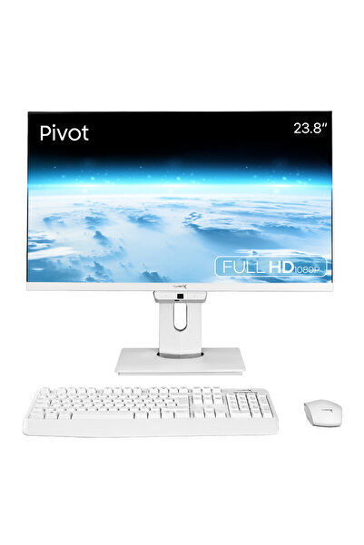 TURBOX TAx1610 i5 13400 16GB DDR4 512GB M.2 NVMe 23.8 inç FHD Pivot BTH Webca...