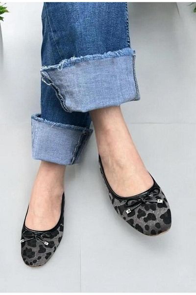 redtan Pantofi de birou Daily Trend Leopard Ballerina