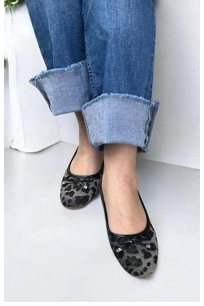 redtan Pantofi de birou Daily Trend Leopard Ballerina