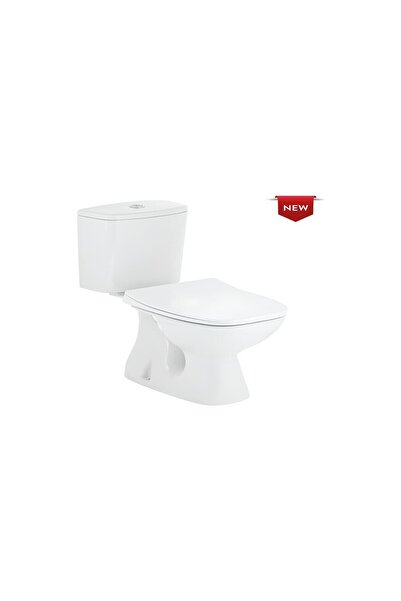 Seramiksan Alfa A062011H Altan Çıkışlı Klozet Takım