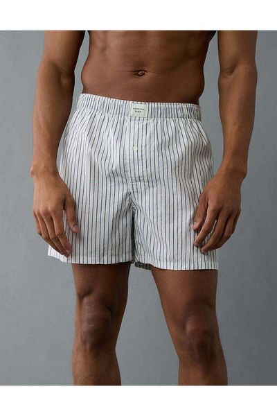 AMERICAN EAGLE Aeo Striped Stretch Boxer Short