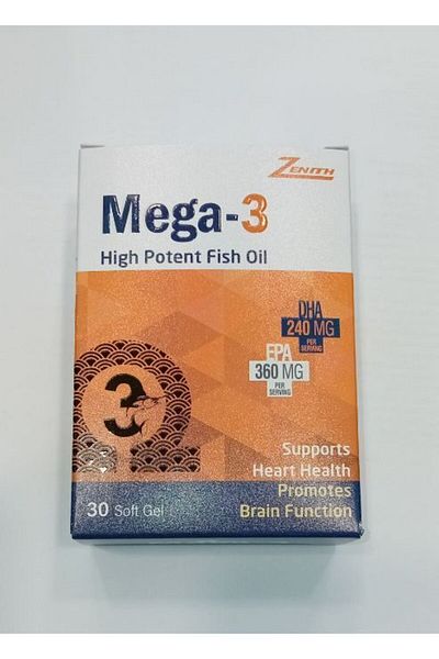 ZENİTH Zenith Mega-3 Fish Oil Sg 30S