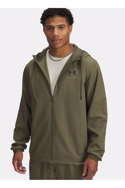 Under Armour 1390149 -390 Ua Rival Wvn Windbreake Khaki Windbreaker Men