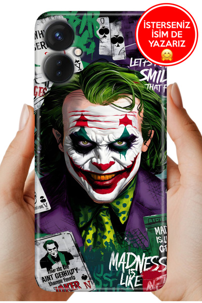 TECNO Spark 9-Pro Kılıf TPU Resimli Silikon Joker--Smile