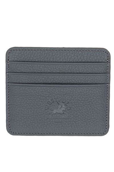 By Hakan WEST POLO 49 ΓΝΗΣΙΟ ΔΕΡΜΑ UNISEX ΘΗΚΗ ΚΑΡΤΩΝ A.GREY