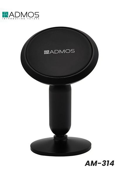Generic ADMOS 360° Magnetic Car Phone Holder with Magnetic Sheet and Alcohol Prep Pad for Easy Installation