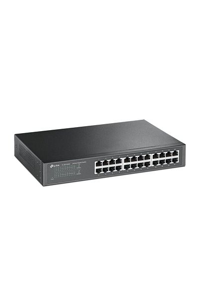 TP-LINK 24-Port Gigabit Desktop/Rackmount Switch TL-SG1024D - Black