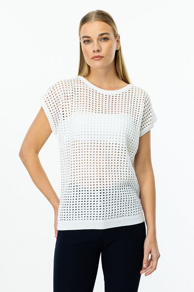 ON Mesh Low Sleeve Blouse