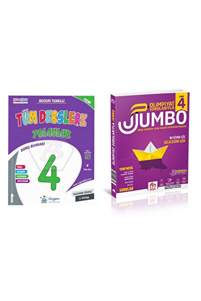 Üçgen Yayıncılık ÜÇGEN YAYINLARI 4.SINIF TÜM DERSLERE YOLCULUK SORU BANKASI V...
