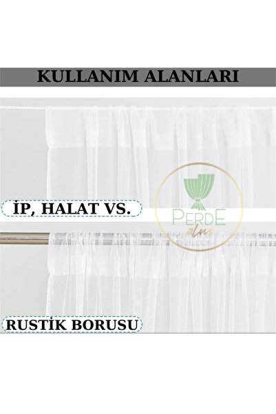 Perdeplus Perdele din tul pentru balcon, frânghie, canal rustic, terasă cu o singură aripă, grădină, tul pentru foișor, nu este nevoie de călcat