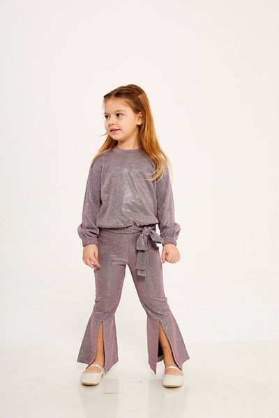 le petit sole Girl's Glitter Suit