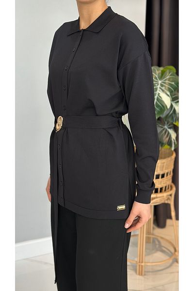 Missemramiss Elegante Cardigan, Black 4716 Model