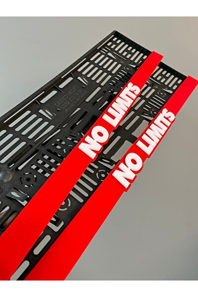 karbonsoft 🔥 NO LIMIT Yazılı Araç Plakalığı – Özgürlüğünüzü Yansıtın! 🔥