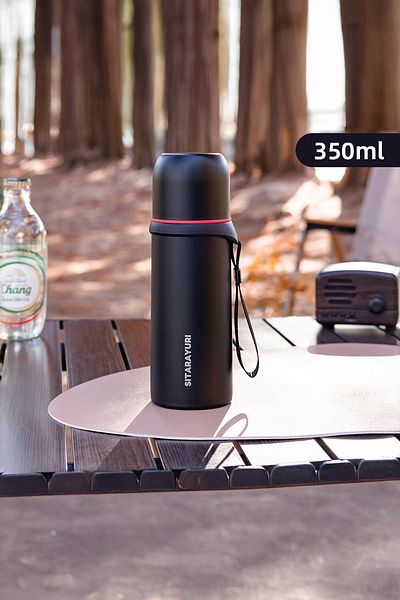 Vadi Vacuum Stainless Steel Thermal Insulated Thermos Mug 350 ml