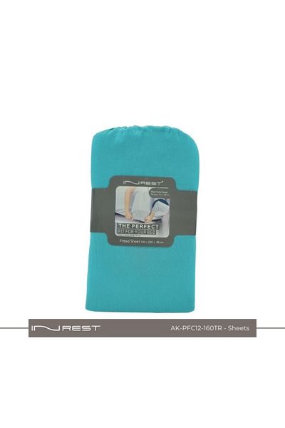 INREST 100% Cotton INREST Fitted Sheet 160*200 + 38 cm