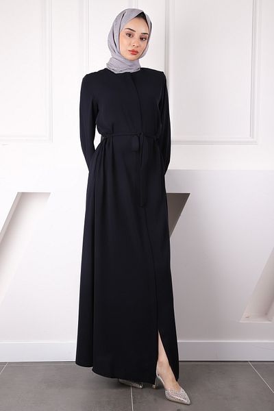 İmajButik Μπλε μανίκι ελαστικό φερμουάρ