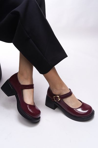 Riccon Kyslanna Women's Loafer 0012503   Burgundy Patent Leather