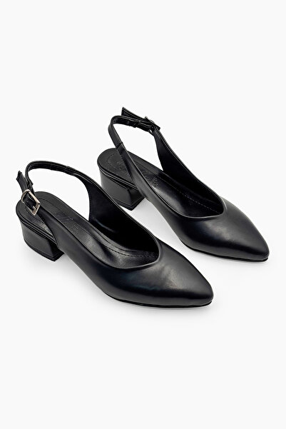 CARLA BELLA أحذية نسائية بكعب عالٍ مفتوحة من الخلف ومقدمة مدببة أحذية نسائية ...