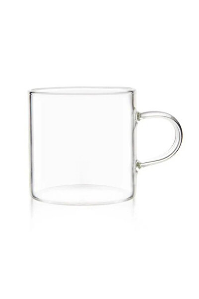 Sele Home Borosilicate Glass Set of 6 Espresso Coffee Cups