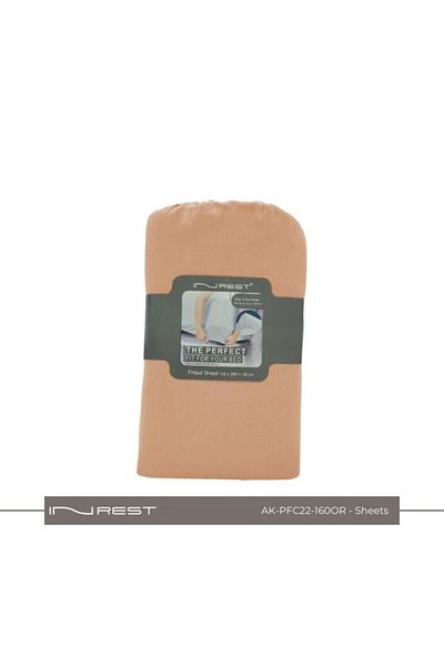 INREST 100% Cotton INREST Fitted Sheet 160*200 + 38 cm