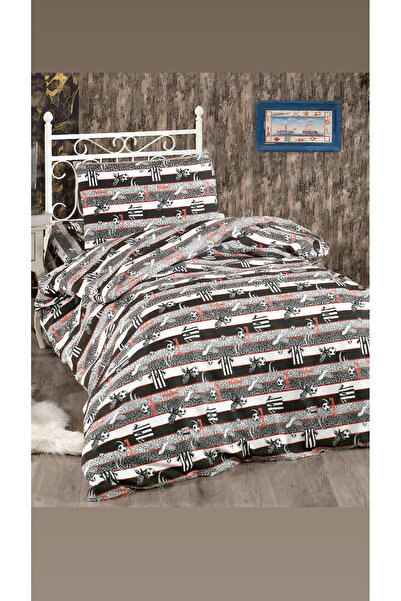 ÇIQRIK HOME Single Fan Duvet Cover Set with Elastic Sheets