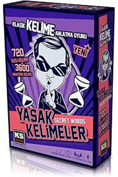 NZM TİCARET Ks Games Forbidden Words-Secret Words