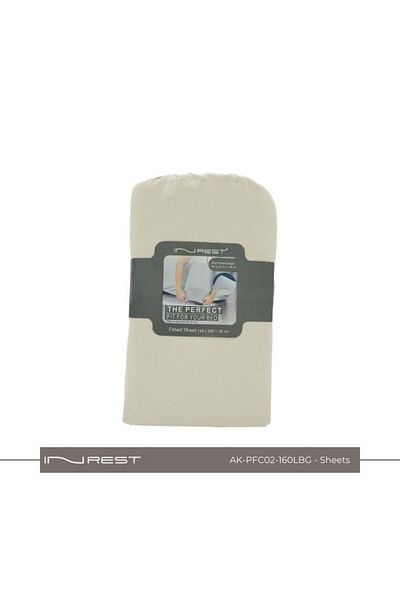 INREST 100% Cotton INREST Fitted Sheet 160*200 + 38 cm