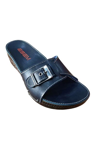 Esem 0314 Z 001 Women's Buckle Orthopedic Slippers