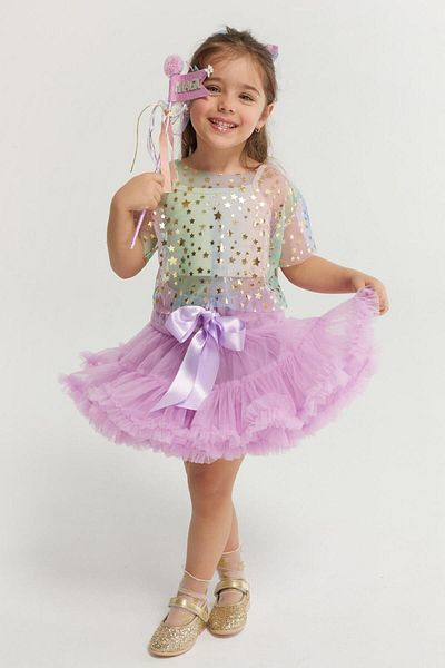Le Mabelle Lilac Girl's Tutu Skirt - Bonita