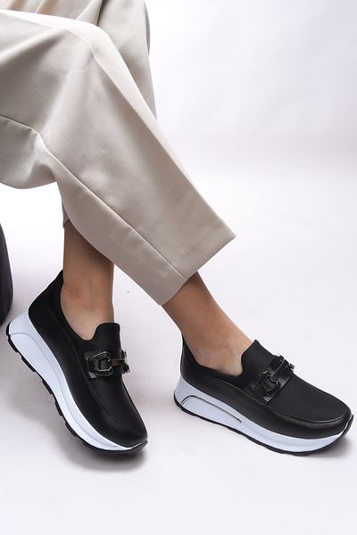 Riccon Lisgalyn Women's Sneaker 00121705   Black White