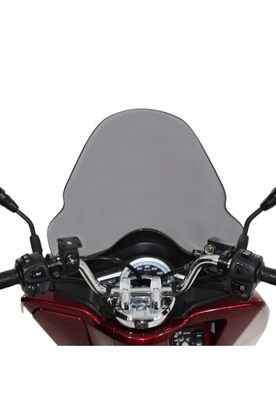 GP KOMPOZİT SİPERLİK TUR CAMI UZUN ŞEFFAF HONDA PCX 125 150 2014 2017 YENİ MO...