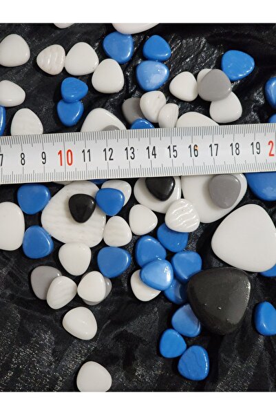 Atölye Öğretmenim Damla Cam Mozaik Taşı 1 Kg 350 Adet Taş