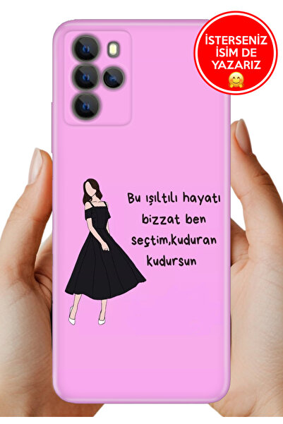 omix X700 Omix Kılıf Trend Desenli Esnek Kapak Ben Seçtim