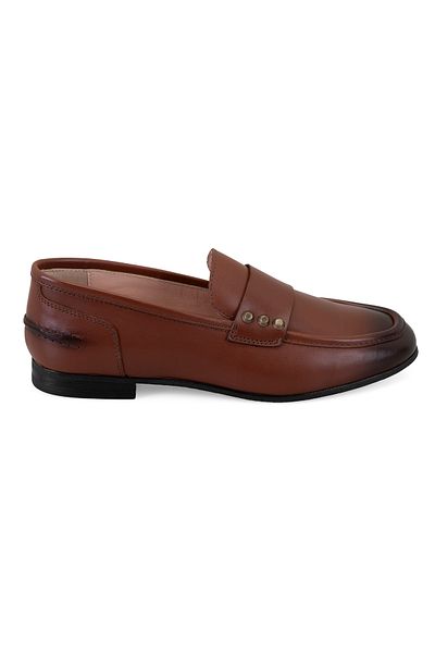 Desa Stacey Tan Leather Casual Shoes