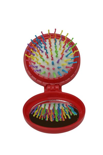artı bir bodrum Round Cover Kuromi Mirrored Comb Bag Size